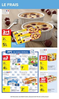 Promotion Lait Bio dans le prospectus Carrefour, valable du 17/08/2026 au 31/08/2026 Promo Lait Bio dans le catalogue Carrefour du moment à la page 21