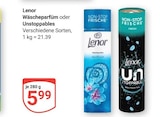 Aktuelle Waschmittel Angebote bei GLOBUS in Bochum Aktuelles Wäscheparfüm oder Unstoppables Angebot bei GLOBUS in Bochum ab 5,99 €