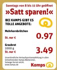 Mehrkornbrötchen Angebote von Kamps bei REWE Hückelhoven für 0,97 €