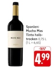 EDEKA Großostheim - Mucho Mas Tinto halbtrocken Angebot im Prospekt Mucho Mas Tinto halbtrocken bei EDEKA im Großostheim Prospekt für 4,99 €