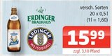 Aktuelle Erdinger Angebote bei Getränke Oase in Herne Aktuelles Erdinger Brauhaus Angebot bei Getränke Oase in Herne ab 15,99 €