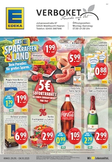Aktueller EDEKA Prospekt (Heinsberg) EDEKA Prospekt "Aktuelle Angebote" mit Seiten (Heinsberg)