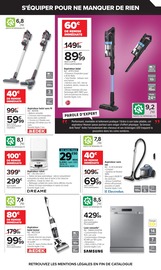 Aspirateur Balai en promo dans le catalogue Carrefour à la page 8