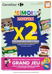 Catalogue Carrefour à Villeneuve-lès-Béziers, avec 114 pages Prospectus Carrefour à Villeneuve-lès-Béziers, "LE MOIS MONOPOLY", 114 pages, 09/09/2025 - 22/09/2025