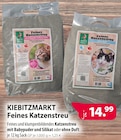 Kiebitzmarkt Rhede - Feines Katzenstreu Angebot im Prospekt Feines Katzenstreu bei Kiebitzmarkt im Rhede Prospekt für 14,99 €