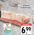 Frischer Schweinerückenbraten Angebote von Edeka bei EDEKA Krefeld für 6,99 €