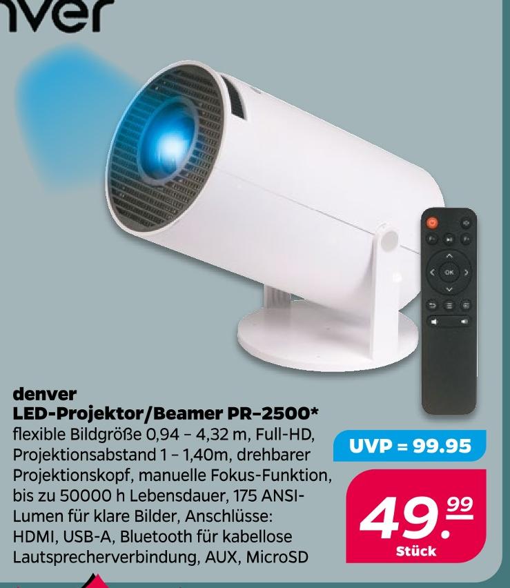 LED-Projektor/Beamer PR–2500