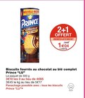Biscuits fourrés au chocolat au blé complet Prince - LU dans le catalogue Monoprix