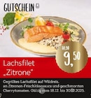 Lachsfilet „Zitrone“ von  im aktuellen XXXLutz Möbelhäuser Prospekt für 9,50 €