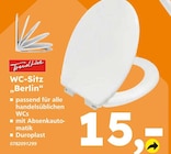 WC-Sitz Berlin Angebote von TrendLine bei Globus-Baumarkt Gladbeck für 15,00 €