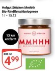 Bio-Rindfleischbolognese im Angebot bei GLOBUS in Siegen Bio-Rindfleischbolognese Angebote von Hofgut Stöcken Mmhhh bei GLOBUS Siegen für 4,99 €