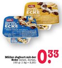 Aktuelles Joghurt mit der Ecke Schoko Balls + Joghurt Vanille-Geschmack Angebot bei E center in Karlsruhe ab 0,33 €
