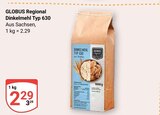 Dinkelmehl Typ 630 Angebote von Globus Regional bei GLOBUS Halle für 2,29 €