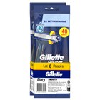 Rasoirs Jetables Smooth Blue 3 Gillette dans le catalogue Auchan Hypermarché
