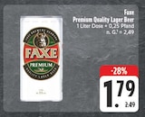 Aktuelle Bier Angebote bei EDEKA in Bautzen Aktuelles Premium Quality Lager Beer Angebot bei EDEKA in Bautzen ab 1,79 €
