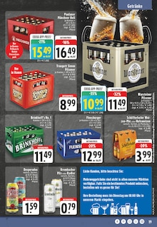 Warsteiner im EDEKA Prospekt "Aktuelle Angebote" mit 24 Seiten (Arnsberg)