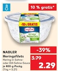 Aktuelle Hering Angebote bei Kaufland in Frankfurt (Main) Aktuelles Heringsfilets Angebot bei Kaufland in Frankfurt (Main) ab 2,29 €