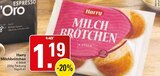 Milchbrötchen im Angebot bei WEZ in Löhne Milchbrötchen Angebote von Harry bei WEZ Löhne für 1,19 €