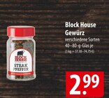 Block House Gewürz Angebote bei famila Nordost Neustadt für 2,99 €