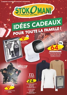 Prospectus Stokomani en cours, "IDÉES CADEAUX POUR TOUTE LA FAMILLE !", page 1 sur 13