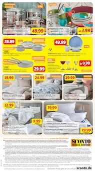 Bettdecke im aktuellen Sconto SB Prospekt (Dresden) Bettdecke im Sconto SB Prospekt "SSV 15% AUF ALLES" mit 8 Seiten (Dresden)