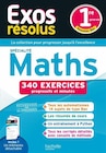 Exos résolus - spécialité Maths 1re - Hachette Education - Fnac Exos résolus - spécialité Maths 1re - Hachette Education à 13,90 € dans le catalogue Fnac