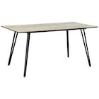 ESSTISCH 160/80/75 cm Nachbildung Metall, Holzwerkstoff rechteckig Eichefarben im Angebot bei XXXLutz in Sindelfingen ESSTISCH 160/80/75 cm Nachbildung Metall, Holzwerkstoff rechteckig Eichefarben Angebote von Boxxx bei XXXLutz Sindelfingen für 149,00 €