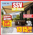 Gelenkarmmarkise "Como" Angebote von ESPRIMA HOME bei Witthus Heimtex-Fachmarkt GmbH Delmenhorst für 1.315,30 €
