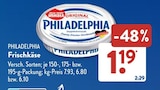 Frischkäse von Philadelphia im aktuellen ALDI SÜD Prospekt für 1,19 €