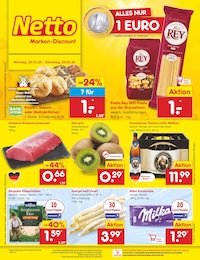Netto Marken-Discount Prospekt für Kaufbeuren mit 60 Seiten Netto Marken-Discount Prospekt für Kaufbeuren: "Aktuelle Angebote", 60 Seiten, 24.03.2025 - 29.03.2025