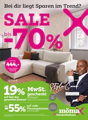 Aktueller mömax Mannheim Prospekt "SALE bis -70%" mit 12 Seiten