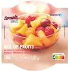 Bol de fruits au sirop ion framboise - picard en promo chez Picard Bol de fruits au sirop ion framboise - picard dans le catalogue Picard