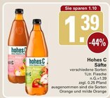 Säfte im WEZ Prospekt zum Preis von 1,39 €