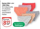 Damen-Mini-Slips für 8,99 € bei GLOBUS im Angebot Damen-Mini-Slips im aktuellen GLOBUS Prospekt