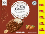8 bâtonnets glacés vanille amandes - BON GELATI en promo chez Lidl 8 bâtonnets glacés vanille amandes - BON GELATI dans le catalogue Lidl