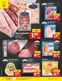 Wurst im Netto Marken-Discount Prospekt "Aktuelle Angebote" mit 65 Seiten (Hamburg)