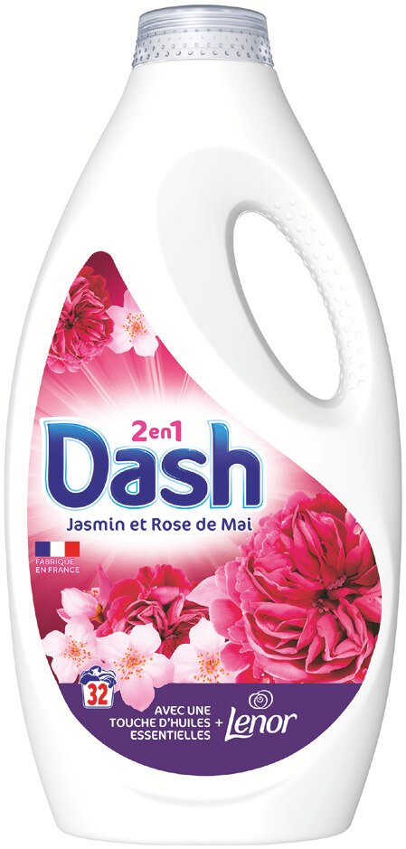DASH 2 EN 1 Lessive liquide