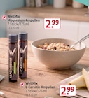 Magnesium Ampullen von WellMix für 2,99 € bei Rossmann im Angebot Magnesium Ampullen von WellMix im aktuellen Rossmann Prospekt
