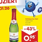 Aktuelles Sekt halbtrocken Angebot bei Netto Marken-Discount in Koblenz ab 0,95 €