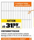 Einstabmattenzaun Angebote bei OBI Solingen für 29,99 €