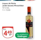GLOBUS - Pfirsichlikör Angebot im Prospekt Pfirsichlikör bei GLOBUS im Prospekt für 4,49 €
