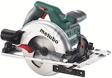 1200-Watt-Handkreissäge KS 55 FS + Metabo Isobecher Edelstahl bei RHG Baucentrum im Prospekt "" für 133,00 €