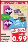 Aktuelles Schokolade Angebot bei Kaufland in Wolfsburg ab 0,99 €