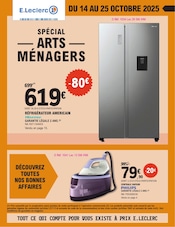 Catalogue Supermarchés E.Leclerc en cours à Sainte-Marie et alentours, "SPÉCIAL ARTS MÉNAGERS", 16 pages, 14/10/2025 - 25/10/2025