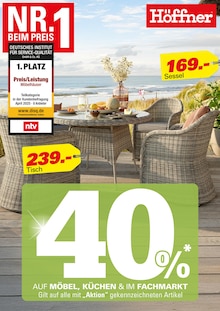 Höffner Prospekt Nr. 1 beim Preis mit 1 Seite