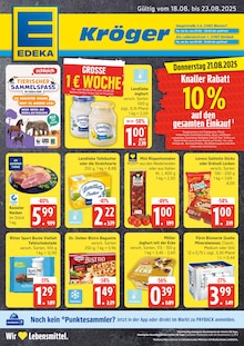 EDEKA Prospekt Top Angebote mit  Seiten in Wentorf (Hamburg) und Umgebung