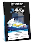 Coffret cadeau Wonderbox Olympique Marseille Stadium Tour Orange Vélodrome pour 2 personnes à 36,00 € dans le catalogue Fnac