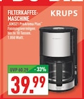 FILTERKAFFEE-MASCHINE "KM321 ProAroma Plus" Angebote von KRUPS bei Marktkauf Castrop-Rauxel für 39,99 €