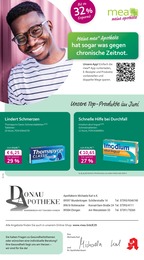 Aktueller mea - meine apotheke Apotheken Prospekt für Rottenacker: Unsere Juni-Angebote mit 4} Seiten, 01.06.2025 - 30.06.2025