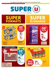 Prospectus Supermarchés Super U en cours à Ronchin et alentours, "SUPER U", 20 pages, 27/10/2026 - 08/11/2026 Catalogue Supermarchés Super U en cours à Ronchin et alentours, "SUPER U", 20 pages, 27/10/2026 - 08/11/2026